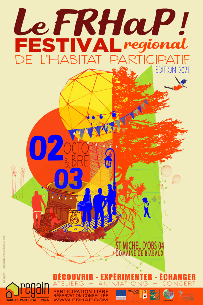 Le FRHaP ! Festival Régional de l’Habitat Participatif 2&3 octobre 2021